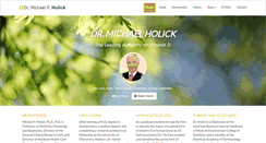 Desktop Screenshot of drholick.com